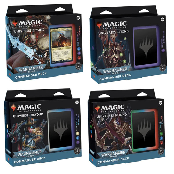 MAGIC: UNIVERSES BEYOND: WARHAMMER 40k : Pack 4 Barajas Universes ...